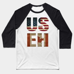 USA Canada Allies Baseball T-Shirt